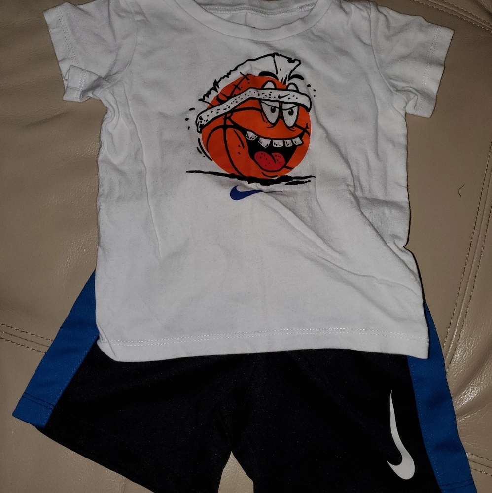 Nike Basketball Shirt and Shorts